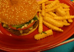 Classic Hamburger and Fries